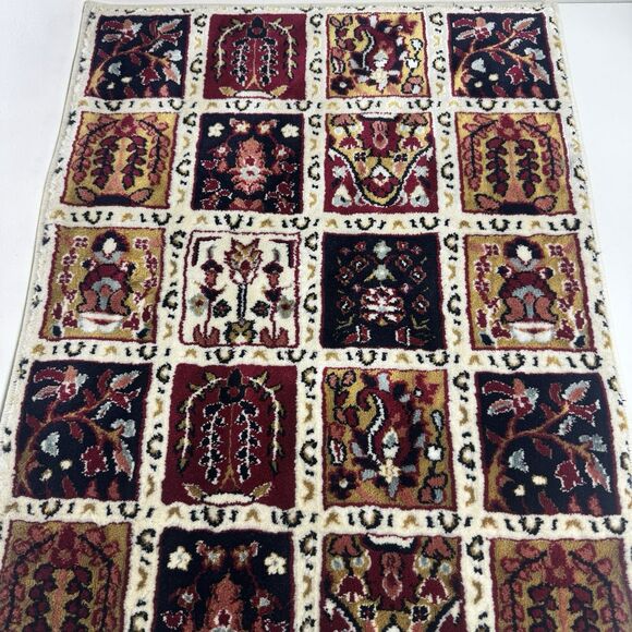 Anatolian Turkish Rug Kashmar design Bakhtiari Design 19”x31” - Picture 4 of 9